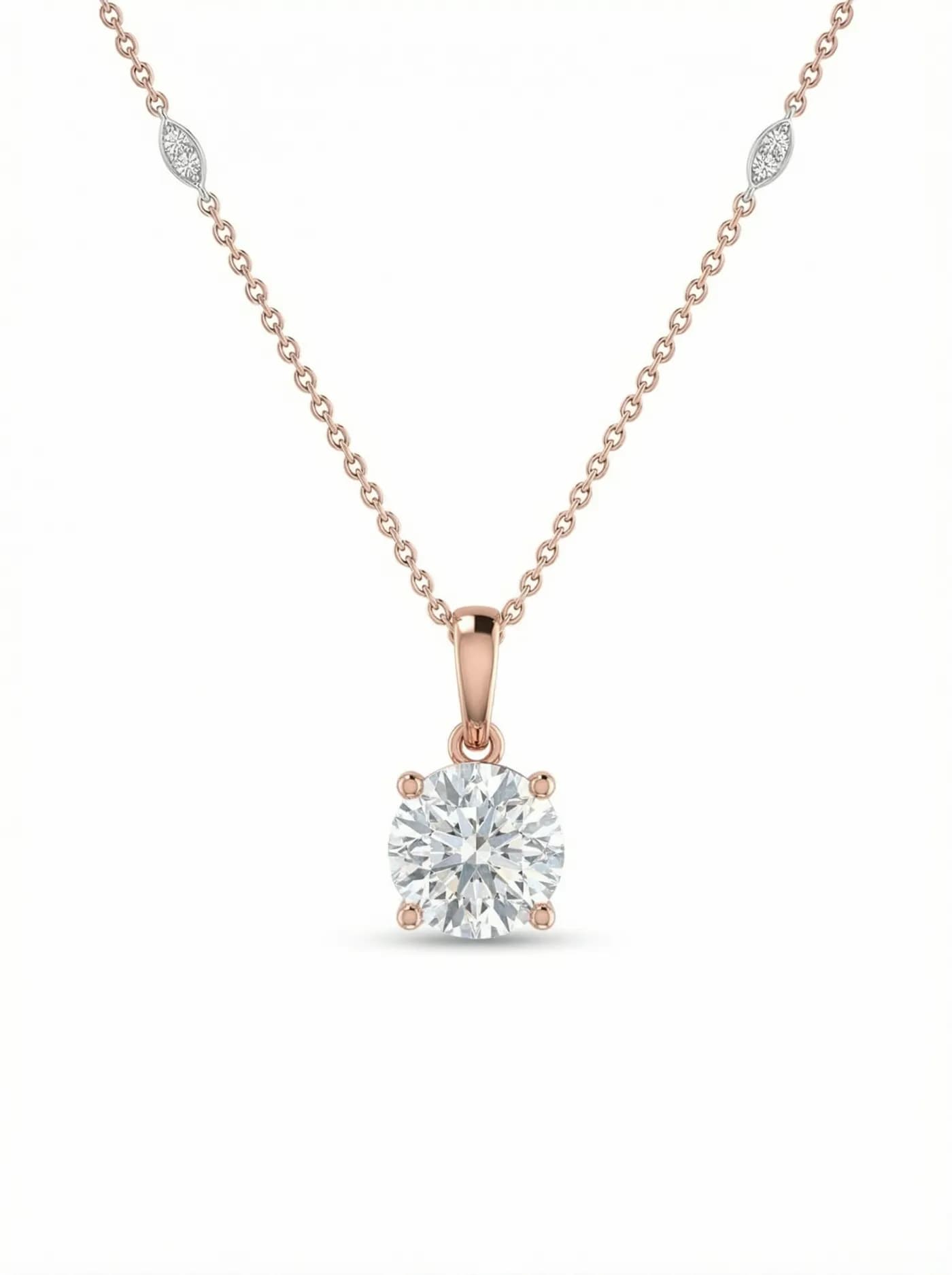 Pendentif en or avec diamant