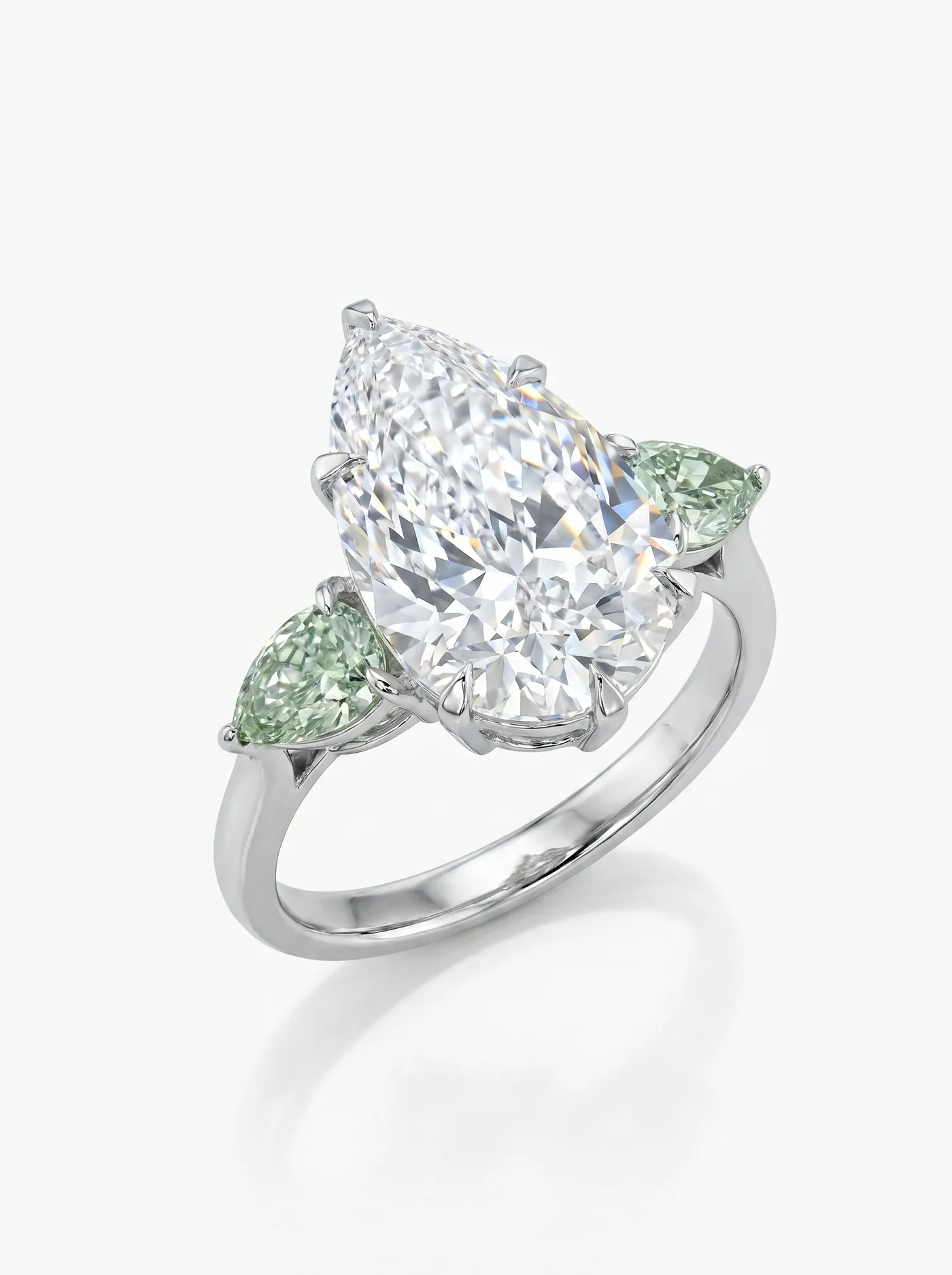 Bague en or avec pierre de perle