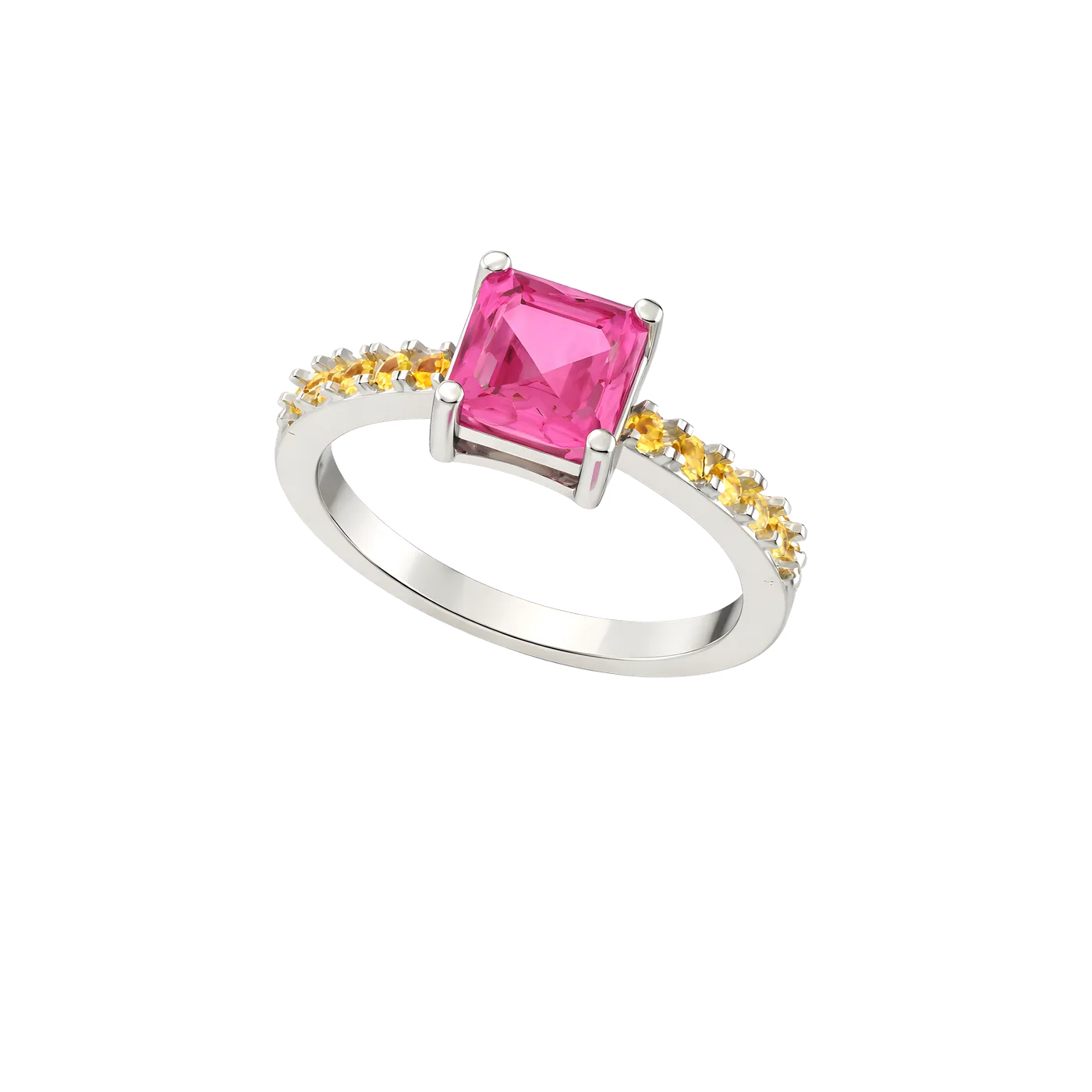 Bague en or blanc AIENR-422
