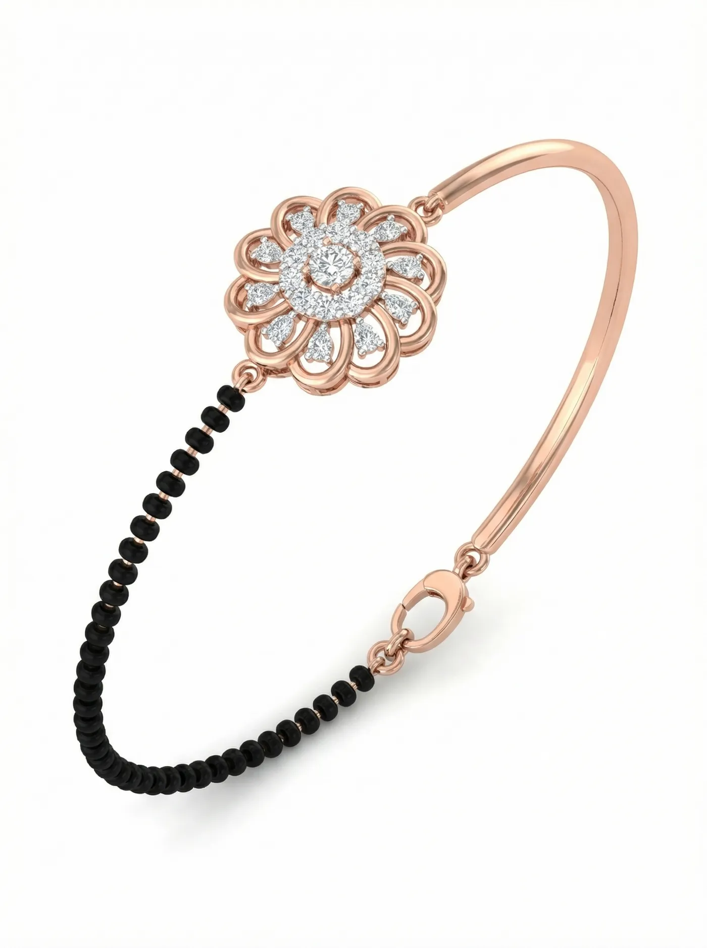 Bracelet en or avec diamant