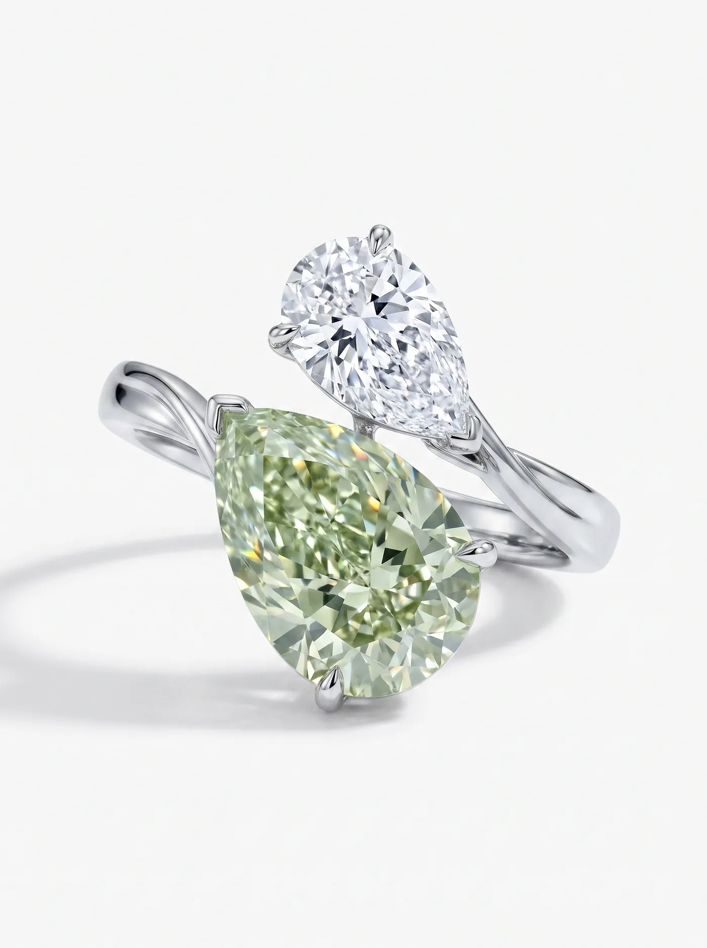 Bague en diamant ovale