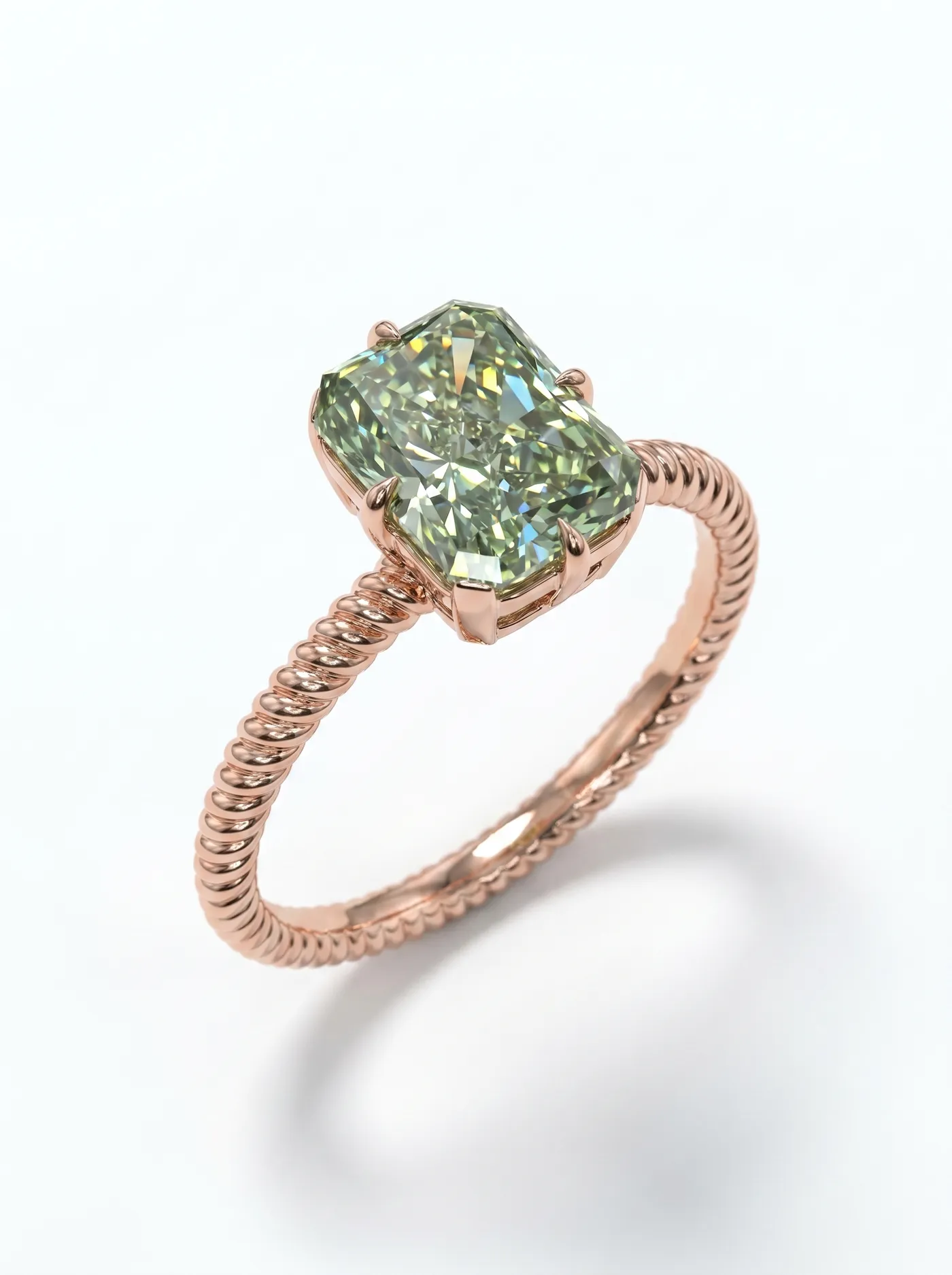 Bague avec pierre principale RADIANT