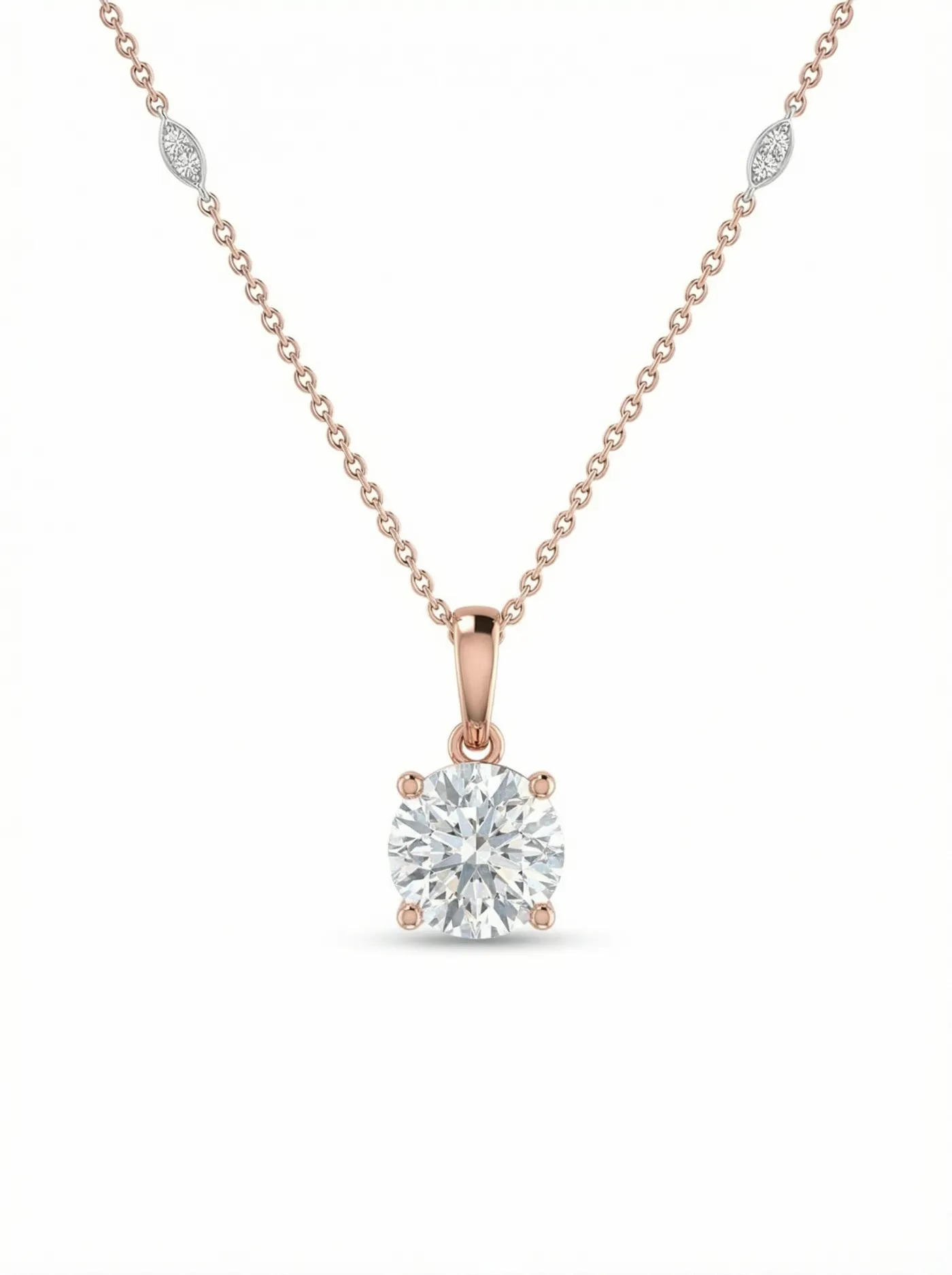 Pendentif en or avec diamant