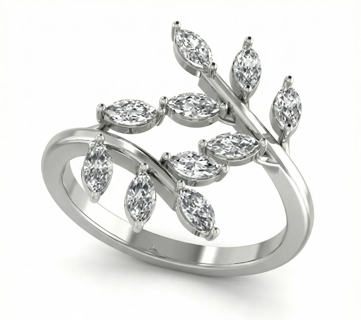 Bague en or avec un diamant