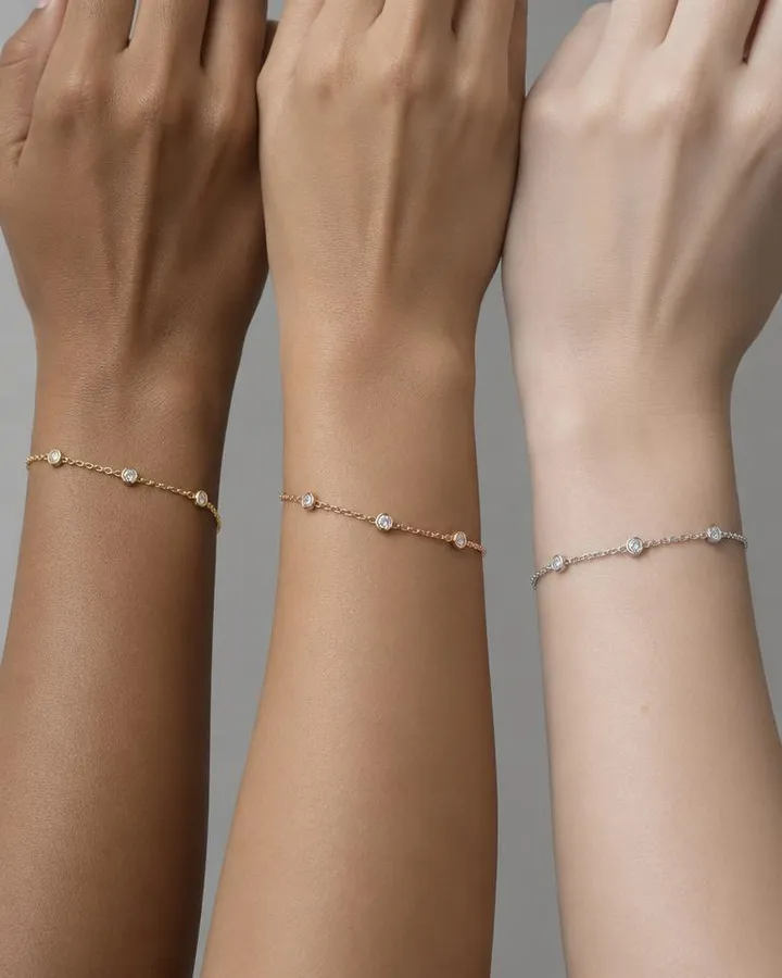 Illustration : des bracelets portés au poignet